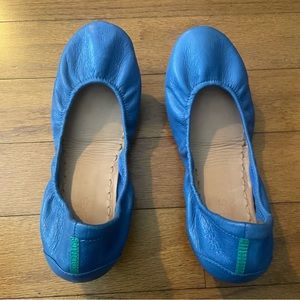 Tieks size 8 cobalt ballet flats, barely used